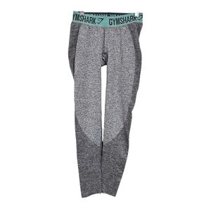 Gymshark Womens Sz S Gray Compression Full Length Leggings Gym Yoga Athletic